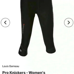 Garneau Pro Knickers  Women’s Medium  Cycling Capri